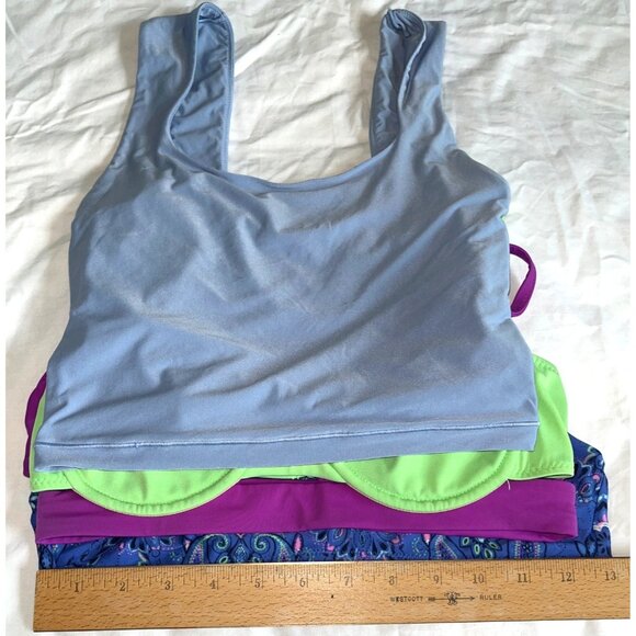 Bikini Tops Swim Suits Bundle 4 J Crew Aerie Express Beach Pool Resort Womens S - Picture 8 of 13